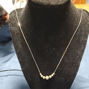 #15 Gold Beaded Necklace